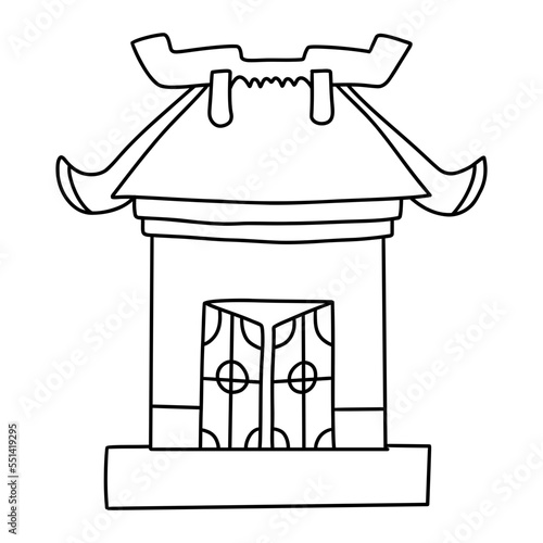 Chinese Pagoda, China Temple, China shrine, Japanese Temple,  Kean Temple