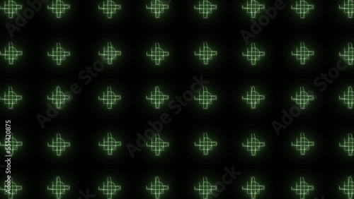 unknown patter template background grid symbols like star or snow flake or diamont abstract object photo