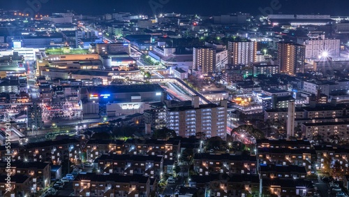 広島市の夜景　街並み © George