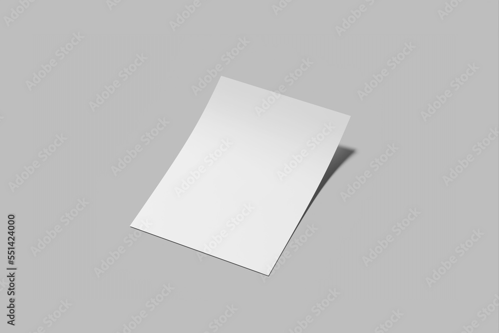 A4 Flyer Blank Mockup A4 Flyer Blank Mockup