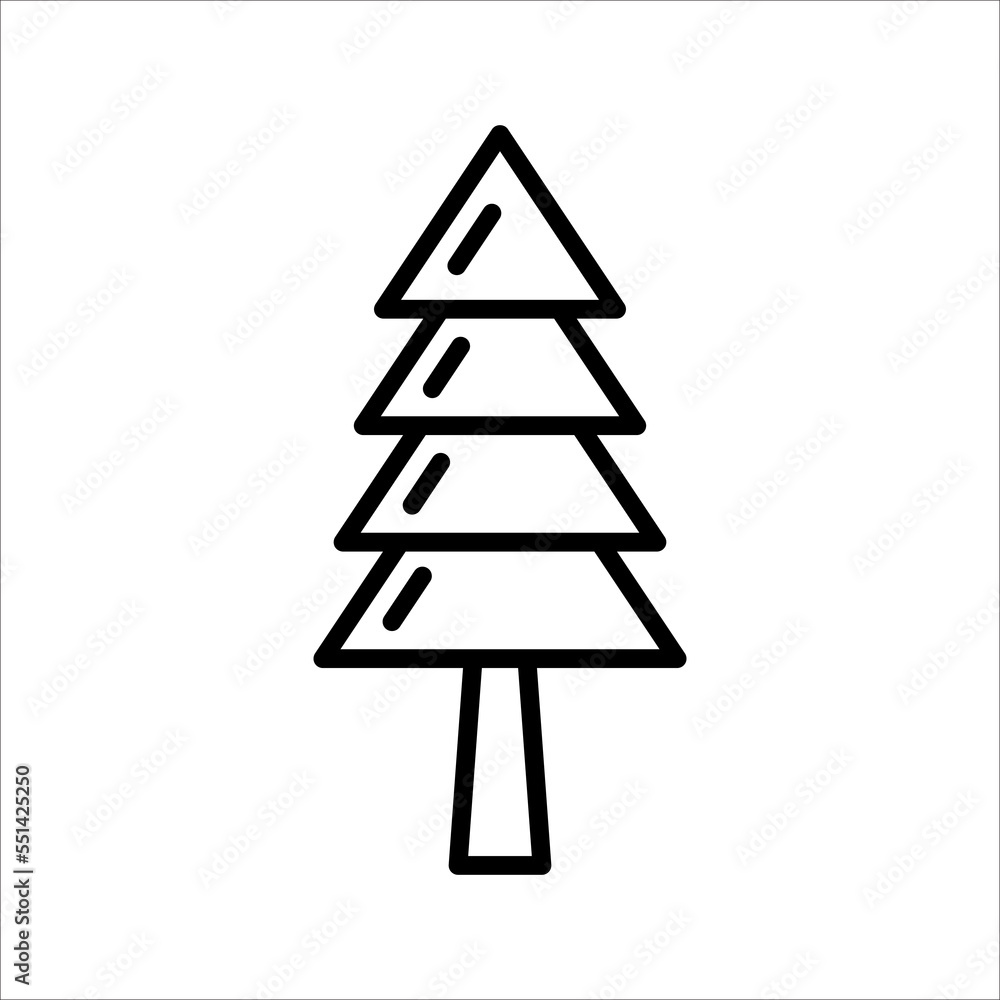 Tree icon. sign for mobile concept and web design. vector illustration Tree icon. sign for mobile concept and web design. vector illustration