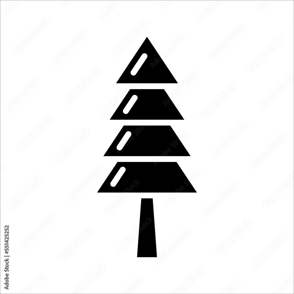 Tree icon. sign for mobile concept and web design. vector illustration Tree icon. sign for mobile concept and web design. vector illustration