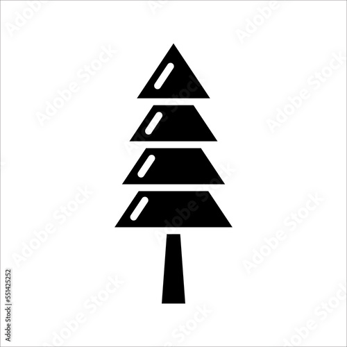 Tree icon. sign for mobile concept and web design. vector illustration