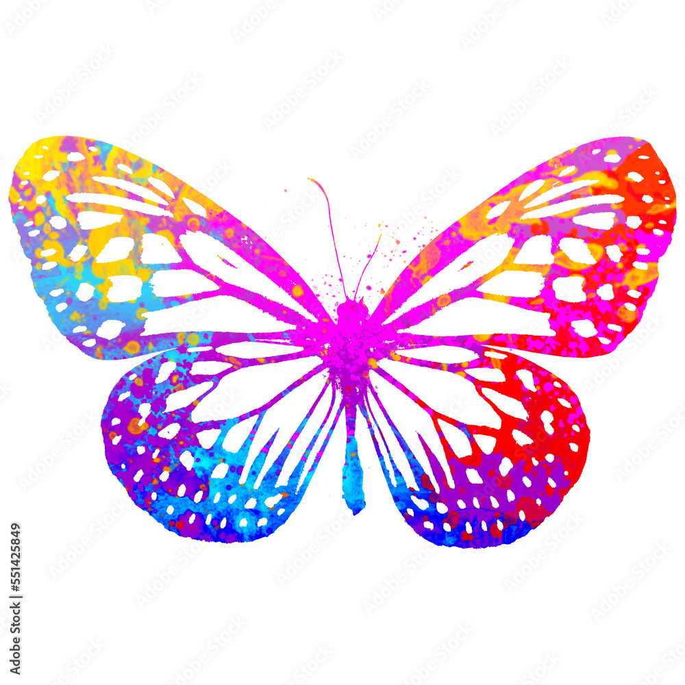 Watercolor Butterfly, Abstract Butterfly, Colorful Butterfly, Butterfly Illustration, Butterfly Drawing, Butterfly, Transparent, PNG