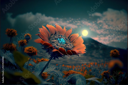 Wallpaper Mural Imaginary Flowers Torontodigital.ca