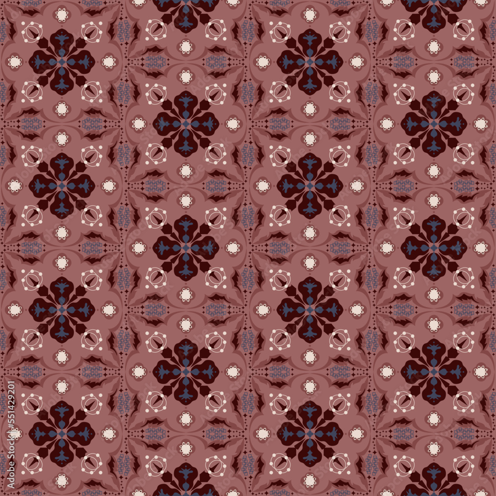 Floral Seamless Pattern Background Garden Nature Damask Aboriginal Ornament Art Floral Seamless Pattern Background Garden Nature Damask Aboriginal Ornament Art