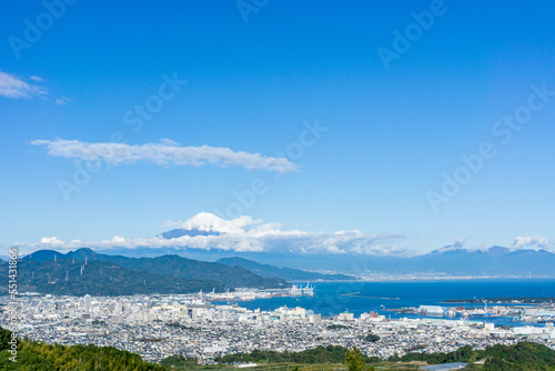 静岡県日本平からの富士山