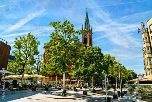 Fototapeta Naklejka Na Ścianę i Meble -  Johannes Church in Dusseldorf - North Rhine-Westphalia, Germany