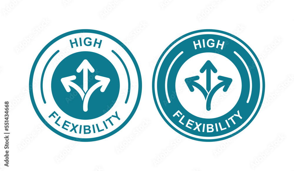 High flexibility badge logo template. Suitable for business, web and product label High flexibility badge logo template. Suitable for business, web and product label