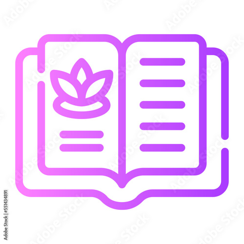 reading gradient icon