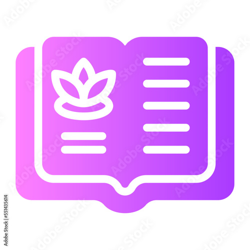reading gradient icon