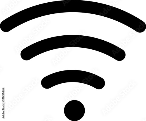 アイコン単品素材-Wi-Fi-