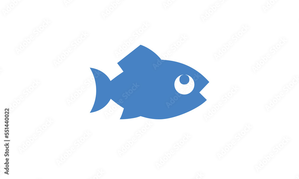 fish flat design logo icon colorful cute sea animals. Vector flat illustration. fish flat design logo icon colorful cute sea animals. Vector flat illustration.