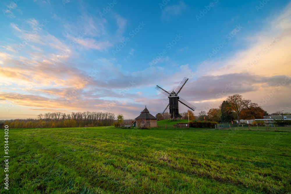 An Windmill in the morning