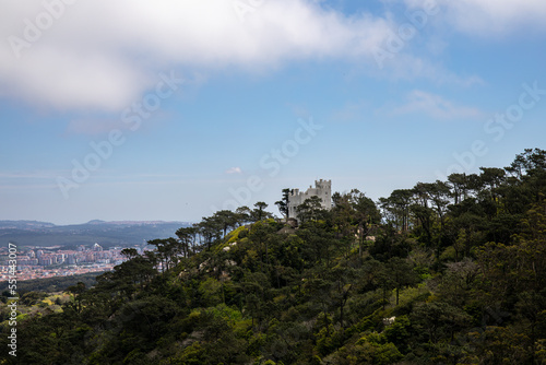 Sintra old town in Portugal 