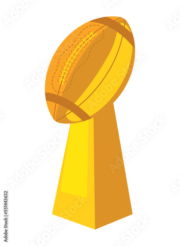 trophy american football