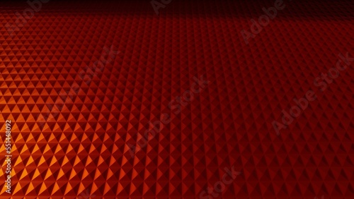 abstract background with simple red rectangle 3d render