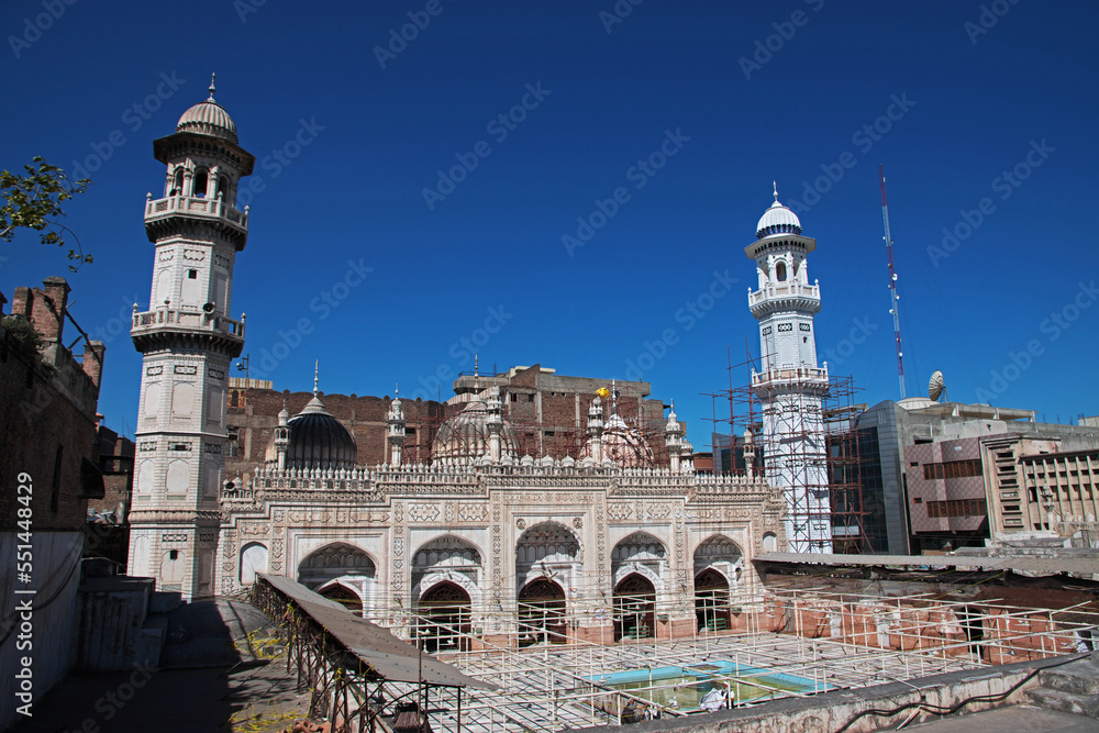 Mahabat Khan Mosque in Peshawar, Pakistan