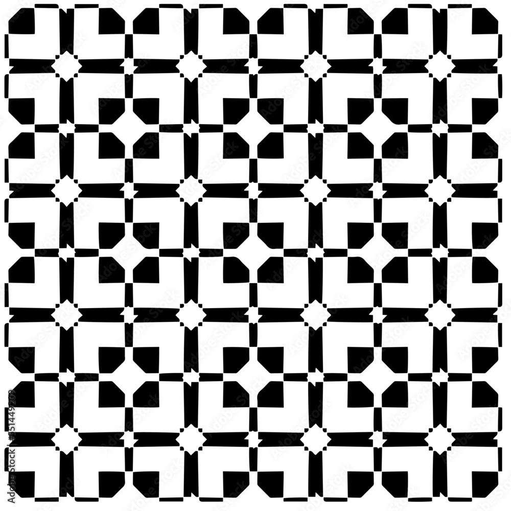 Design seamless monochrome geometric pattern. Abstract background. Vector art.Perfect for site backdrop, wrapping paper, wallpaper, textile and surface design. Design seamless monochrome geometric pattern. Abstract background. Vector art.Perfect for site backdrop, wrapping paper, wallpaper, textile and surface design.