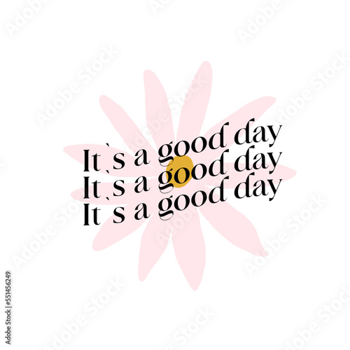 Daisy flower quote Retro quote 90s