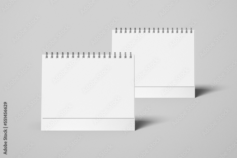 Desk calendar mockup blank Desk calendar mockup blank