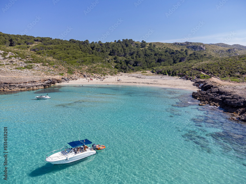 Sa Font Salada beach, protected natural area, capdepera, Mallorca, Balearic Islands, Spain