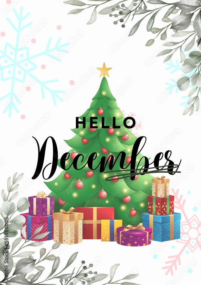 Poster Hello December