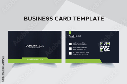 Premium Corporate Minimal  Business card design template