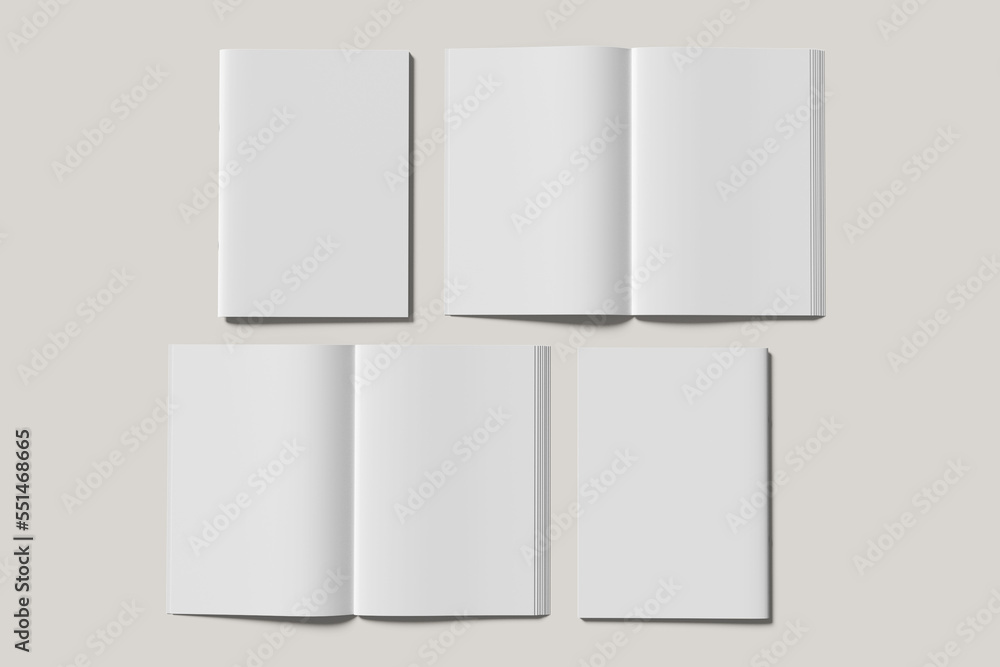 A4 Magazine Mockup A4 Magazine Mockup