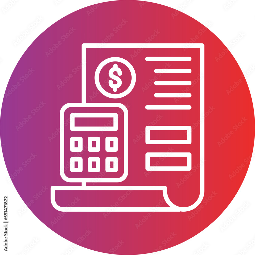 Budget Icon Style Budget Icon Style