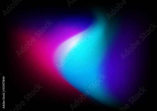 Fluid blurred blue pink purple gradient color gradient technology colorful abstract design background. Vector illustration abstract graphic design banner pattern presentation background web template.