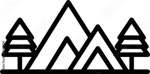  Camping Vector Icon
