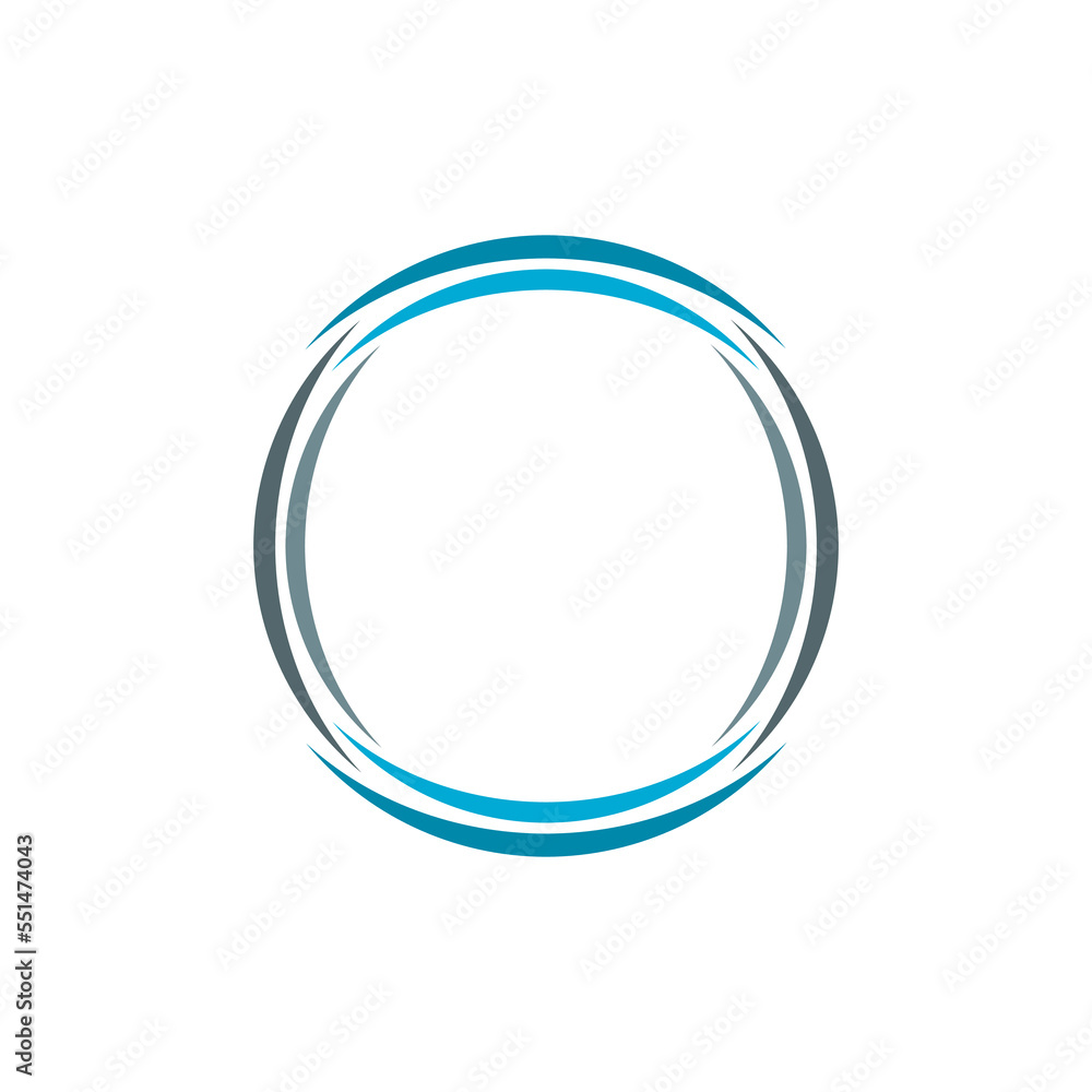 Circle icon illustration Circle icon illustration