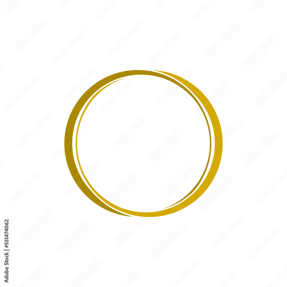 Circle icon isolated on white background. Circle icon isolated on white background.