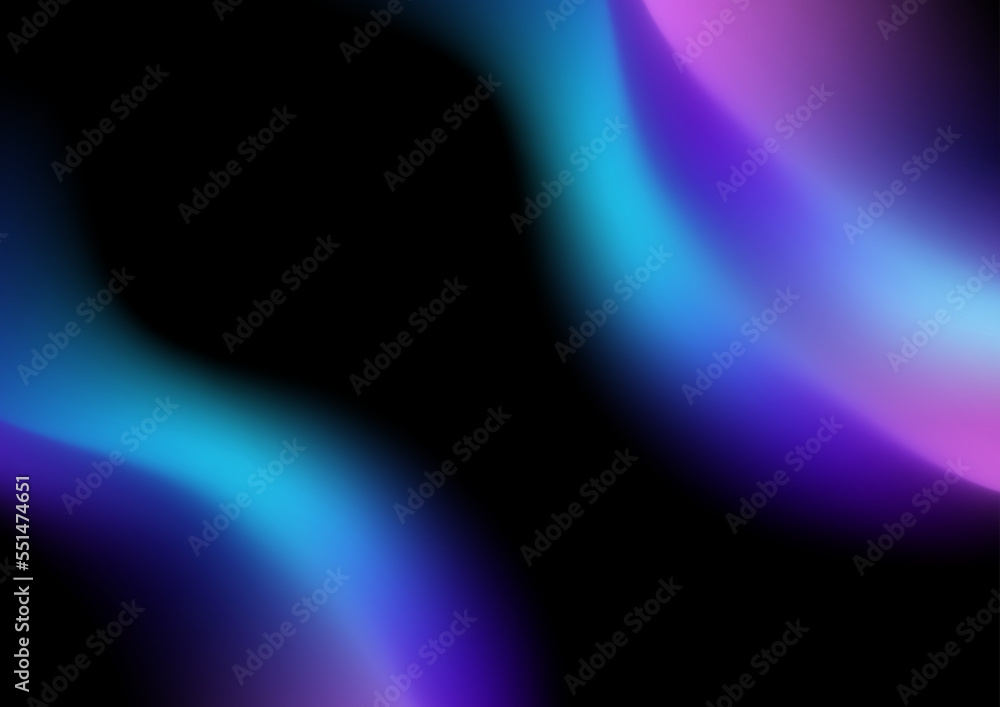 Abstract blurred hologram gradient background with blue pink purple gradient aurora texture. Abstract technology liquid wavy shapes futuristic banner. Glowing vector with aurora Abstract blurred hologram gradient background with blue pink purple gradient aurora texture. Abstract technology liquid wavy shapes futuristic banner. Glowing vector with aurora