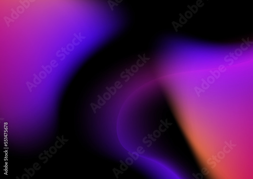 Holographic gradient technology colorful abstract design background