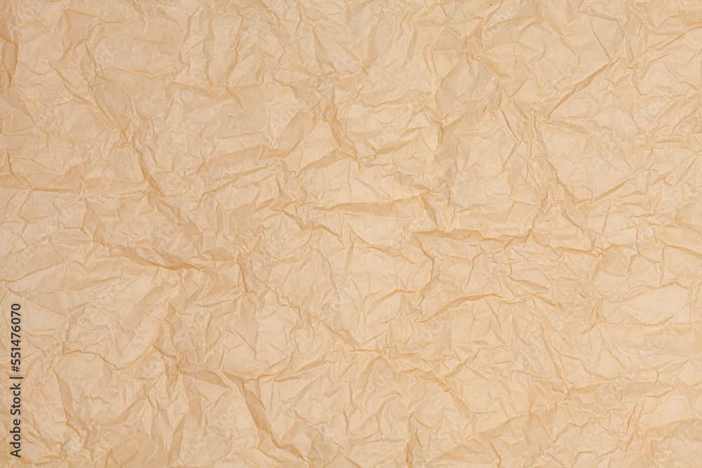 Brown crumpled paper texture background Brown crumpled paper texture background