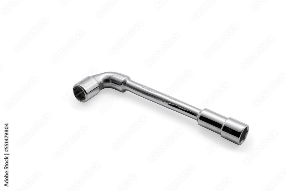 Socket wrench double ended. Socket wrench double ended.