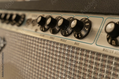 Closeup shot of the Fender '68 Custom Deluxe Reverb photo