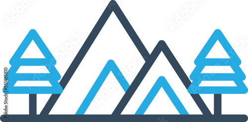  Camping Vector Icon
