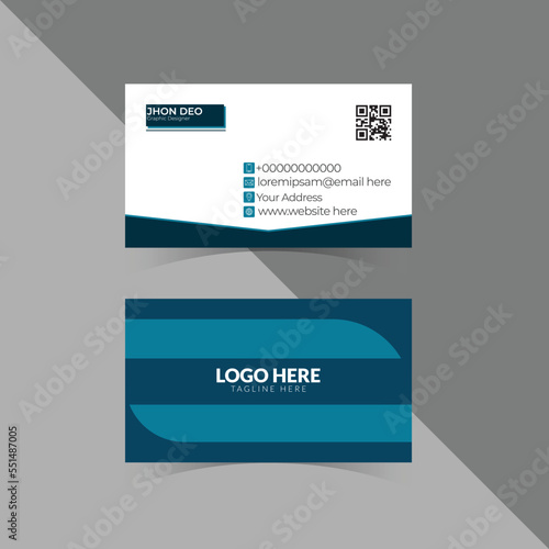 Modern Corporate Business Card Template © Samrat