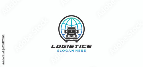 Logo design for Transport logistics or cargo delivery company,global transport logistics