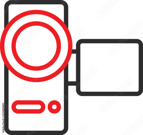Handy cam Vector Icon
