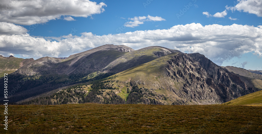 Clouds Resting over the Rocky Mountains, Rocky Mountain National Park, Colorado Clouds Resting over the Rocky Mountains, Rocky Mountain National Park, Colorado