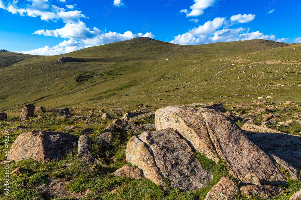 Afternoon Light of the Vistas of Rocky Mountain National Park, Colorado