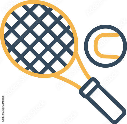 Rackets Vector Icon
