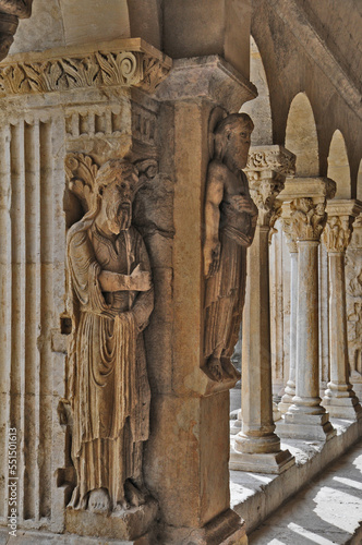 Arles, il chiostro della Cattedrale di Saint-Trophime - Provenza	 photo