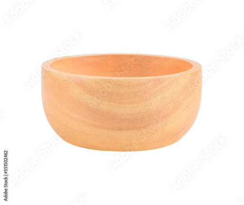Wooden bowl isolated transparene png