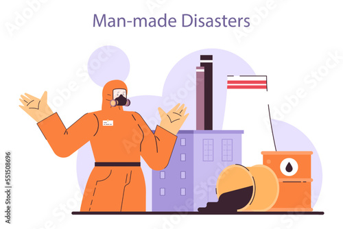 Man-made disasters recession. Significant, widespread, and prolonged