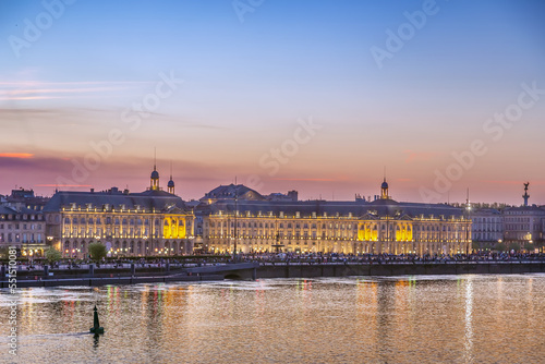 View of Bordeaux city center, France © borisb17